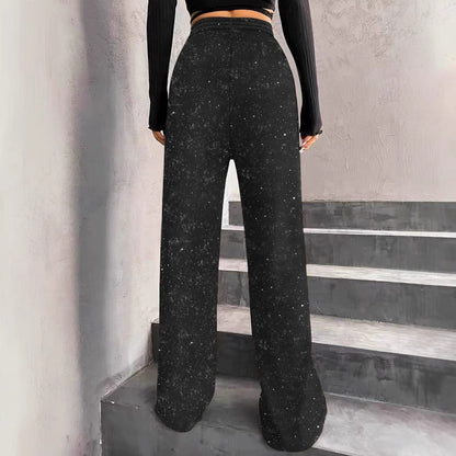 Elegante Maxikleid Glitzer Effekt Elastisch - IdealeKleiden