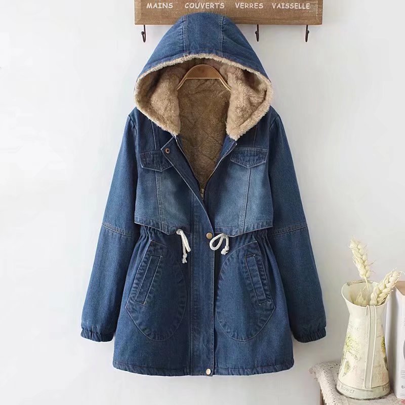 Women's Parka Jacket Warm Hooded Modern Trendy