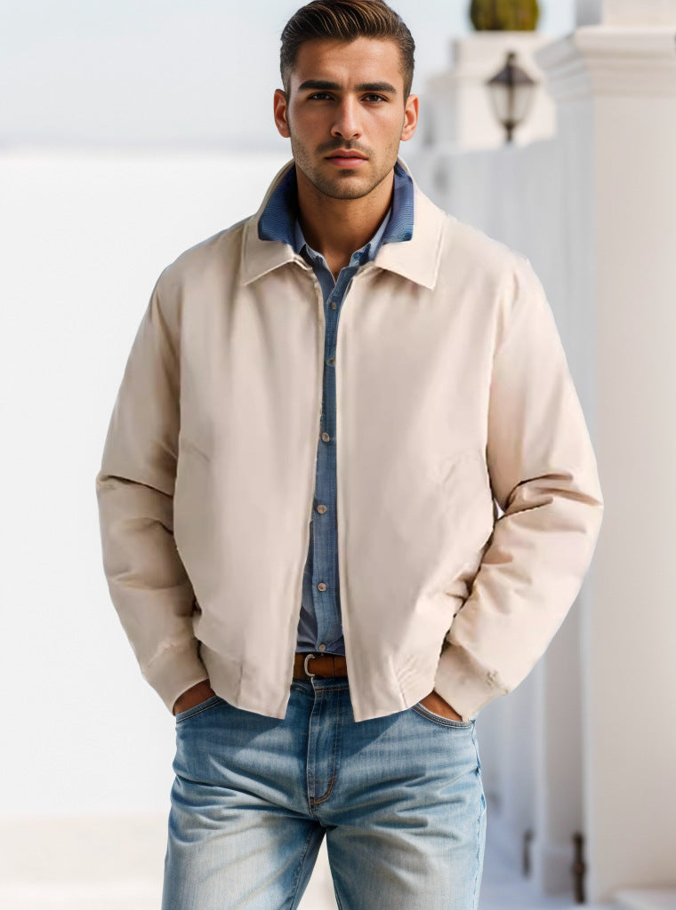 Men's Lightweight Sporty Slim Fit Jacket