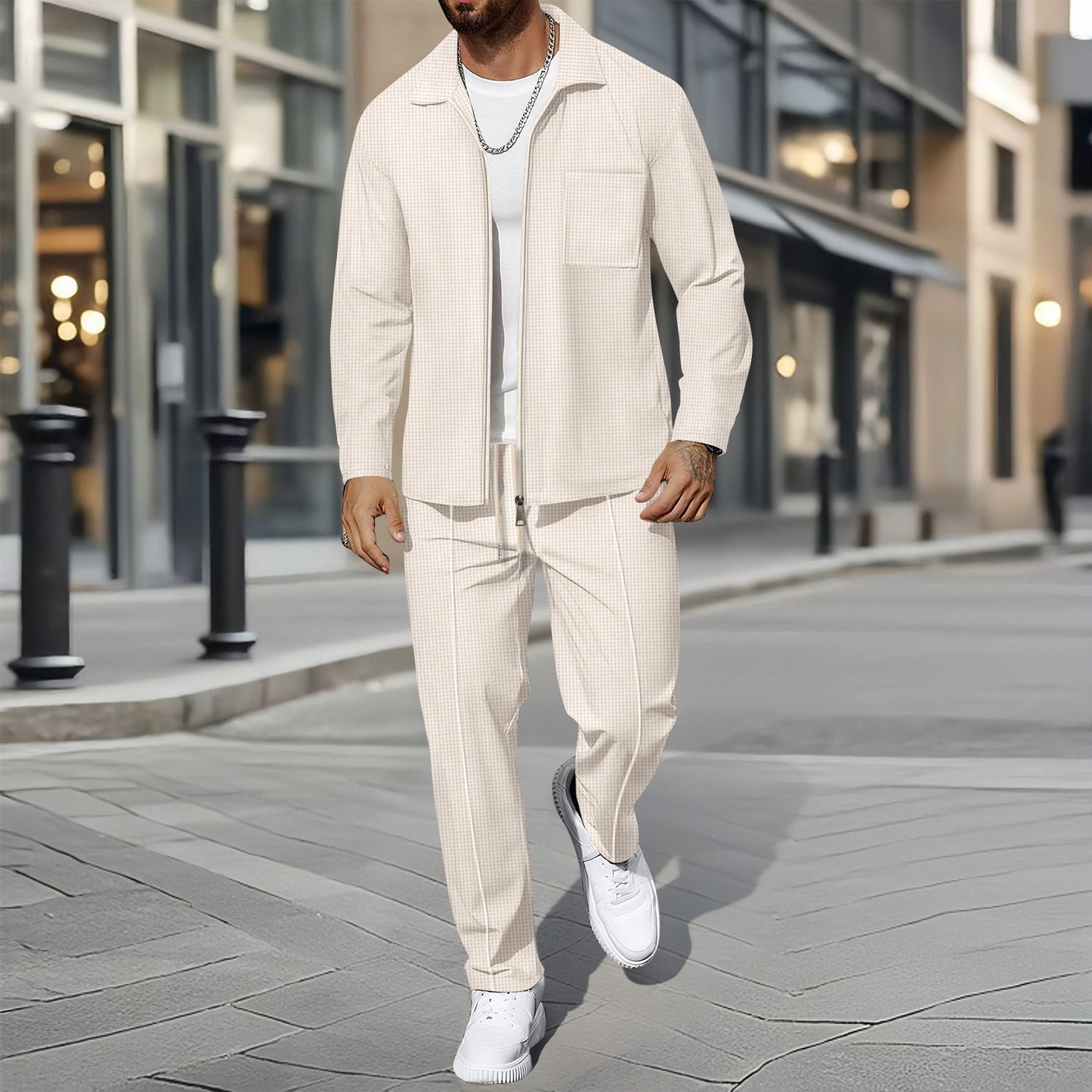 Men's Two-Piece Casual Elegant Slim Fit