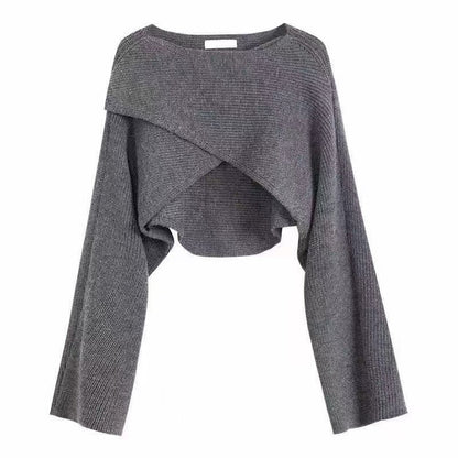 Women's Sweater Casual Asymmetrical Structured