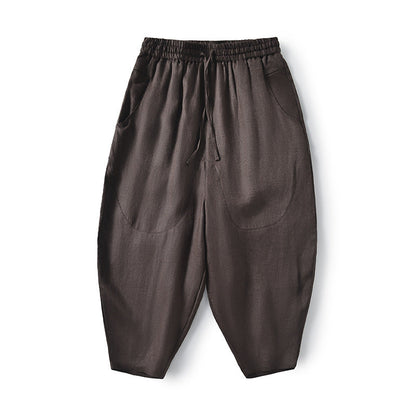 Damen Leinenhose Bequem Elegant Weich - IdealeKleiden