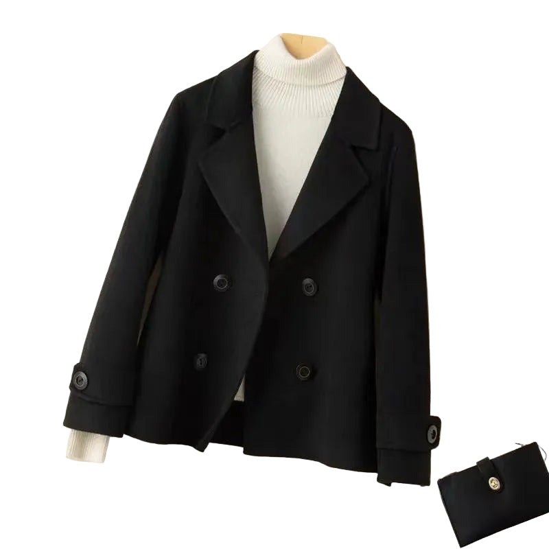 Kurzmantel Damen Klassisch Elegent