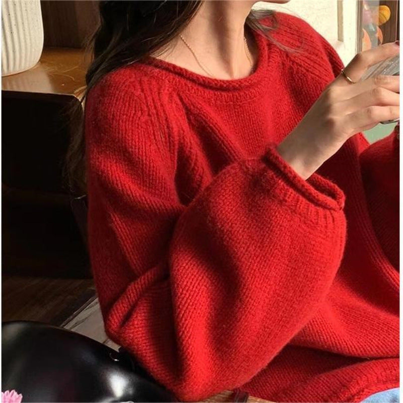 Women's Comfortable Oversized Soft Cotton Pullover