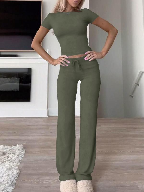 Women's Lounge Set Body-Hugging Style Comfortable