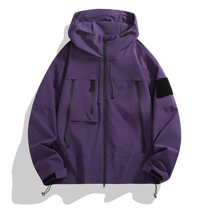 Men's Outdoor Jacket Functional Hood Waterproof