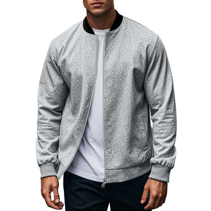 Men's Sporty Modern Style Bomber Jacket