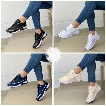 Damen Laufschuhe Sportlich Leicht Atmungsaktiv - IdealeKleiden