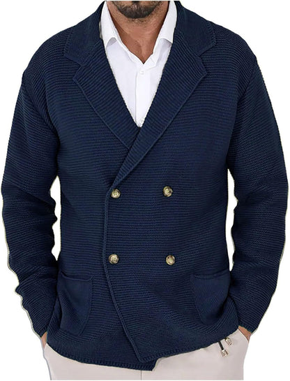 Men's Cardigan Modern Trendy With Pockets