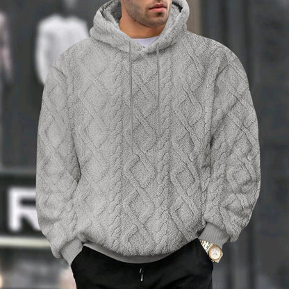 Men's Pullover Cuddly Soft Textured Design