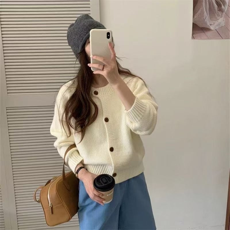 Damen Strickjacke Elegantes Design
