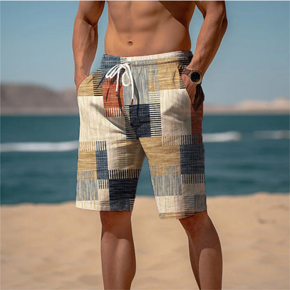 Men's Swim Trunks Modern Graphic Design