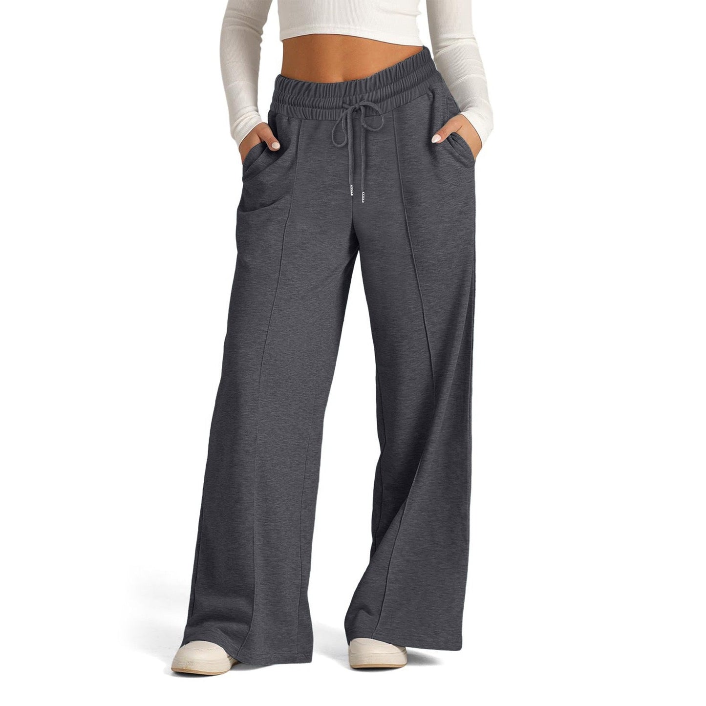 Women's Joggers Comfortable Elastic with Pockets