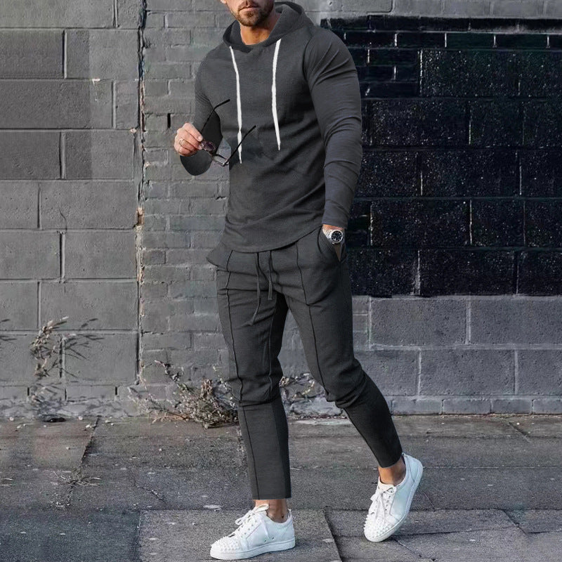 Men's Sport Set Hoodie Joggers Trendy