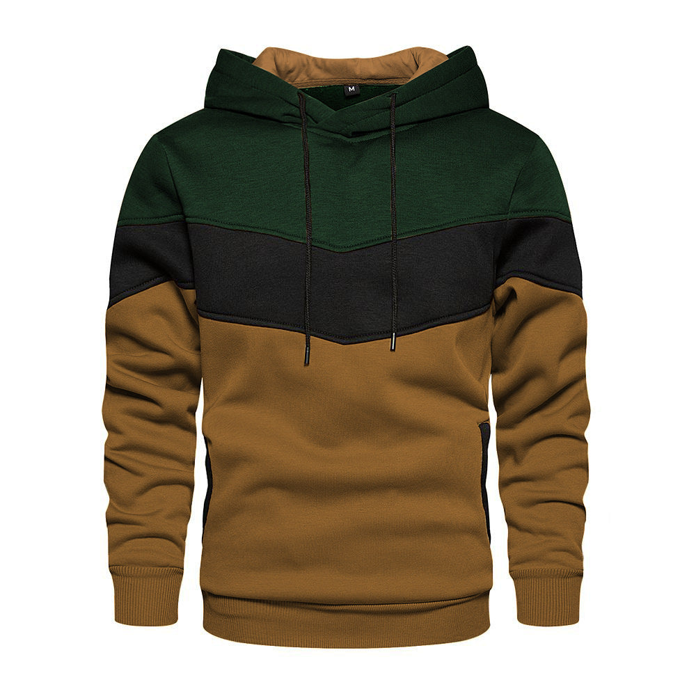 Men's Trendy Hoodie Geometric Pattern