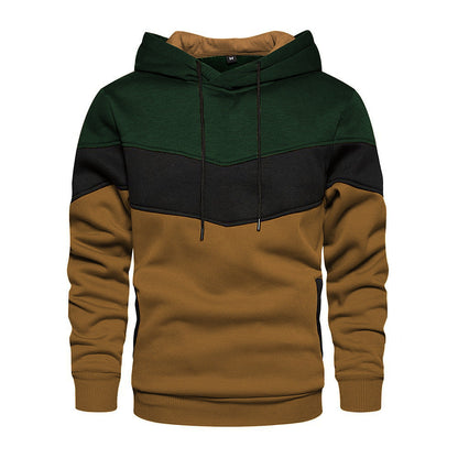 Men's Trendy Hoodie Geometric Pattern