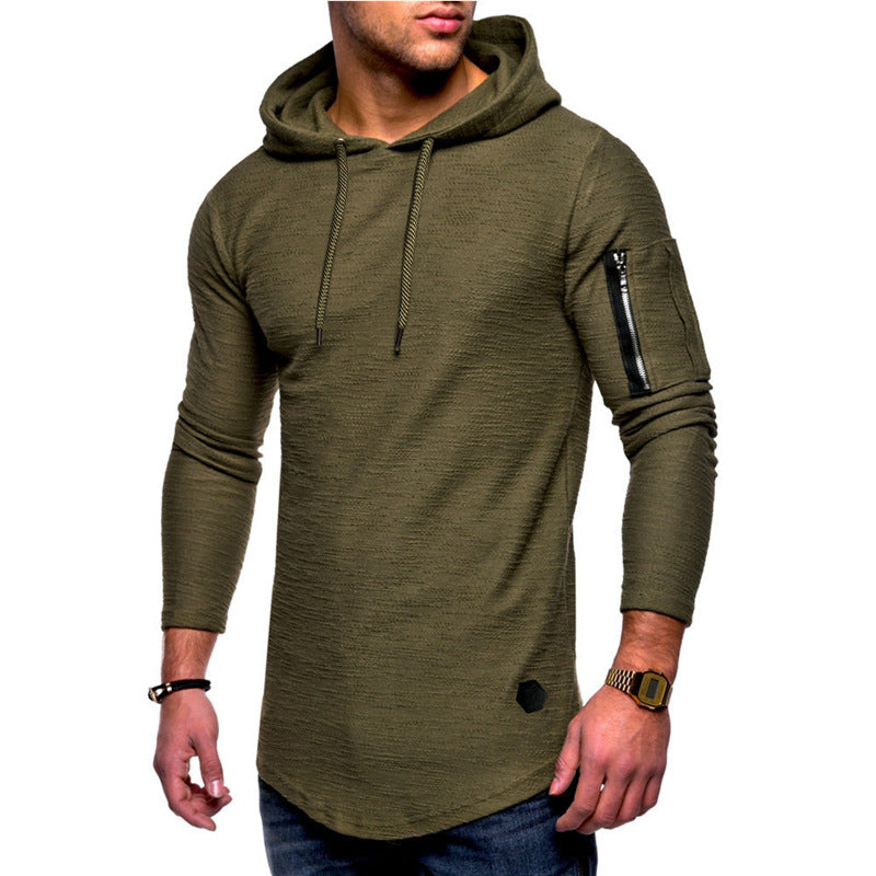 Men's Modern Zip-Up Fashion Hoodie