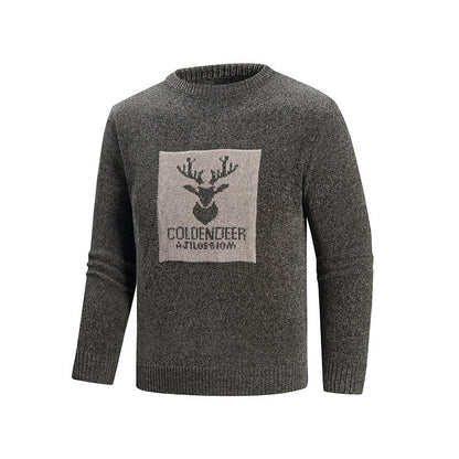 Herren Pullover Grafik Design Trendy Style