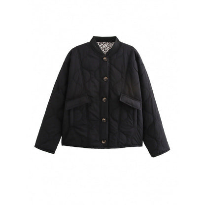 Women's Oversized Parka Jacket with Pockets, Sporty