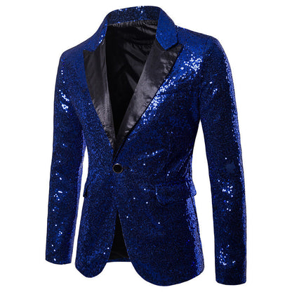 Men's Blazer Sequin Luxury Design Elegant