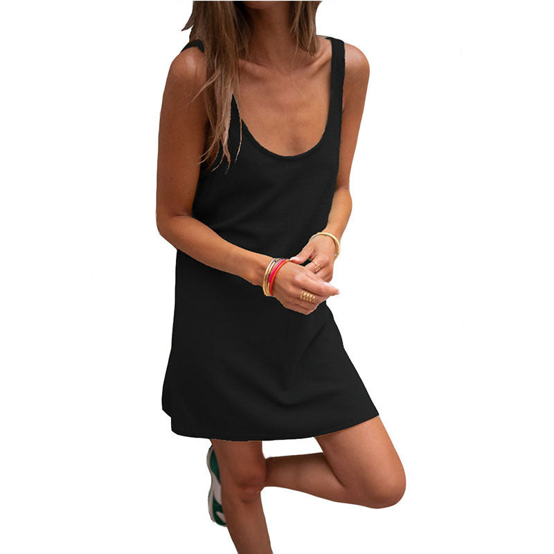Women's Elegant V-Neck Lightweight Summer Dress