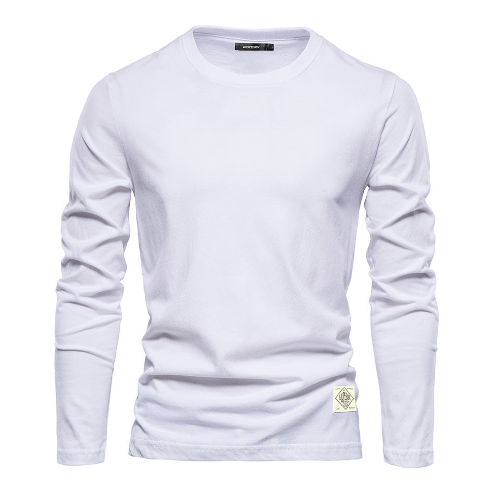 Men's Long-Sleeve T-Shirt Cotton Modern Fit