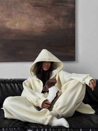 Women's Oversized Hoodie Set Loose Comfortable