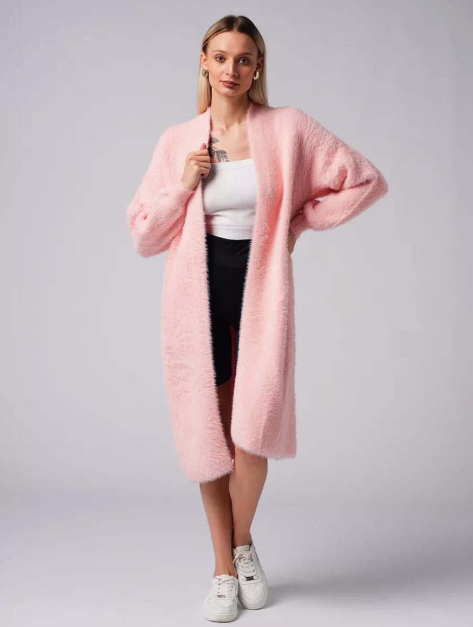 Women's Knitted Cardigan Soft Generous Cut
