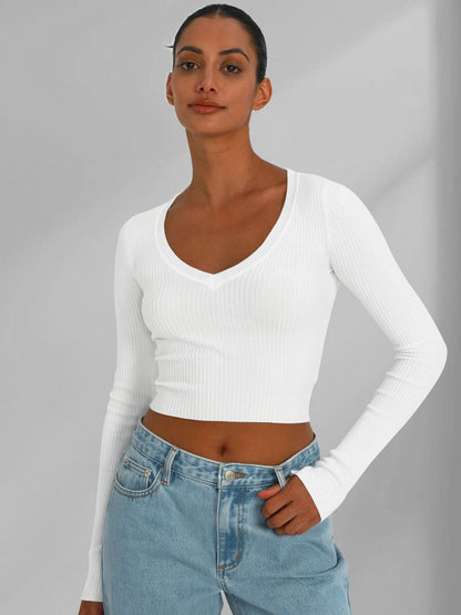 Women's Shapewear Long Sleeve Top Stretch