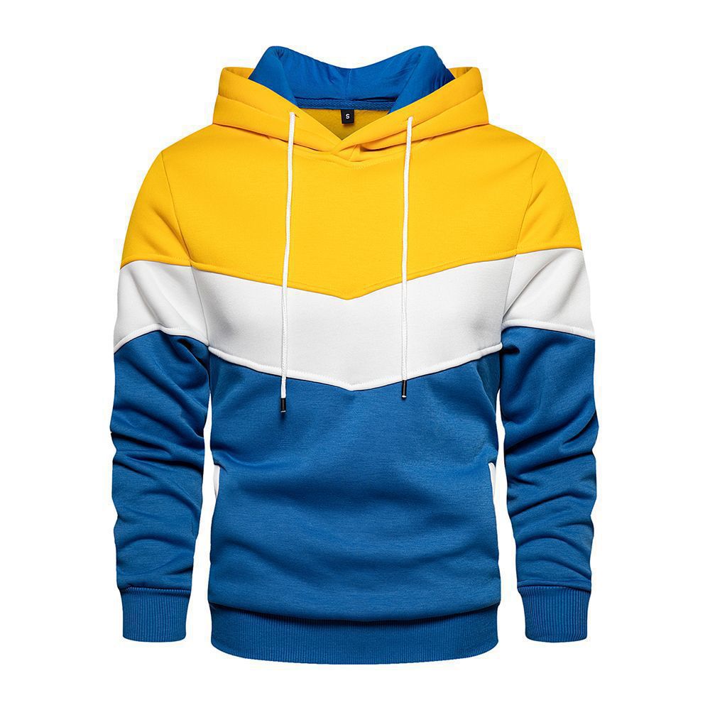 Men's Trendy Hoodie Geometric Pattern