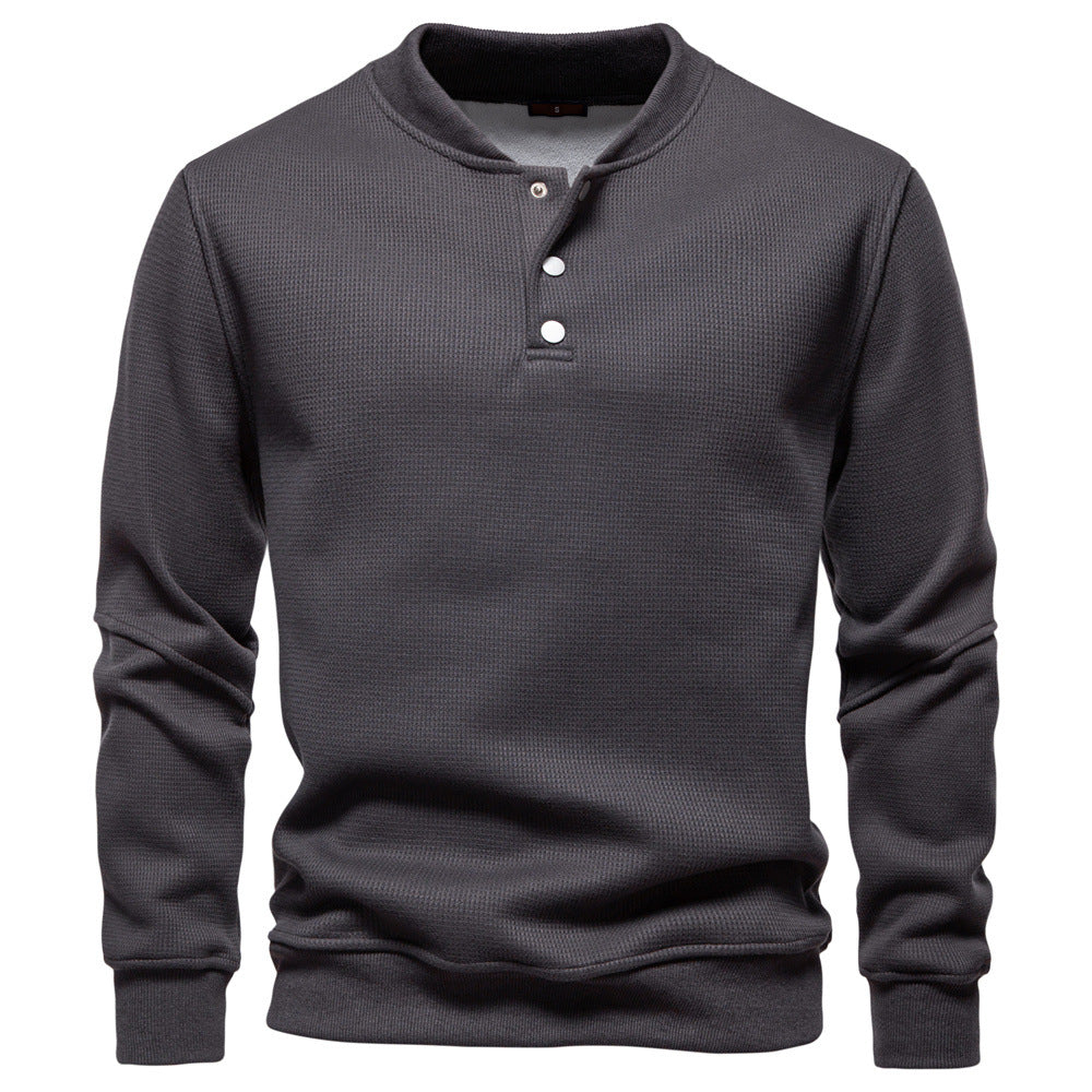 Men's Long Sleeve Structured Modern Sweater