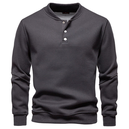 Men's Long Sleeve Structured Modern Sweater