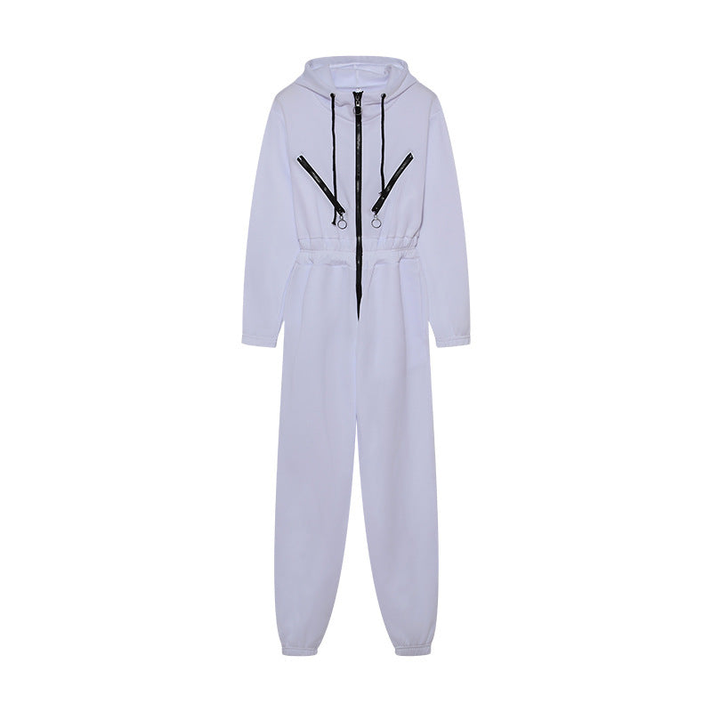 Comfortable Overall Clothing Cotton Loose Fit Hood