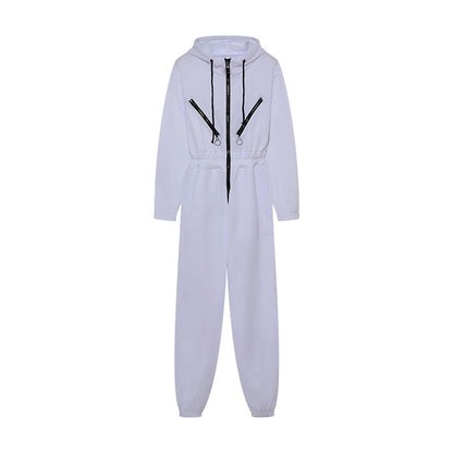 Comfortable Overall Clothing Cotton Loose Fit Hood