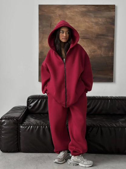 Women's Oversized Hoodie Set Loose Comfortable