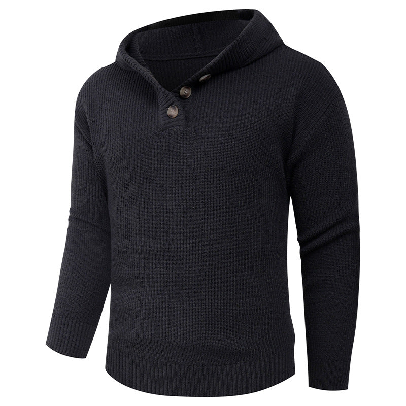 Men's Shawl Collar Sweater Elegant Design