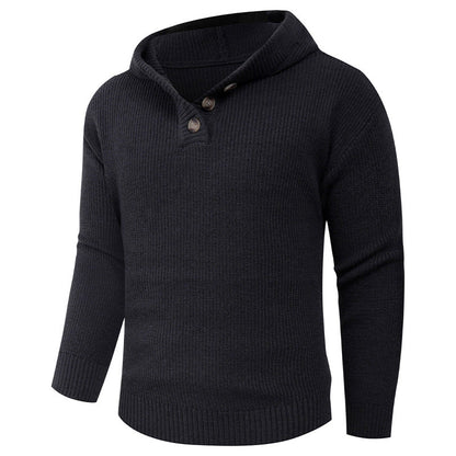 Men's Shawl Collar Sweater Elegant Design
