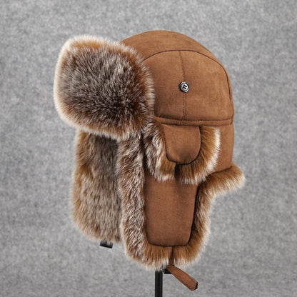 Women's Faux Fur Hat Ear Protection Warm Elegant