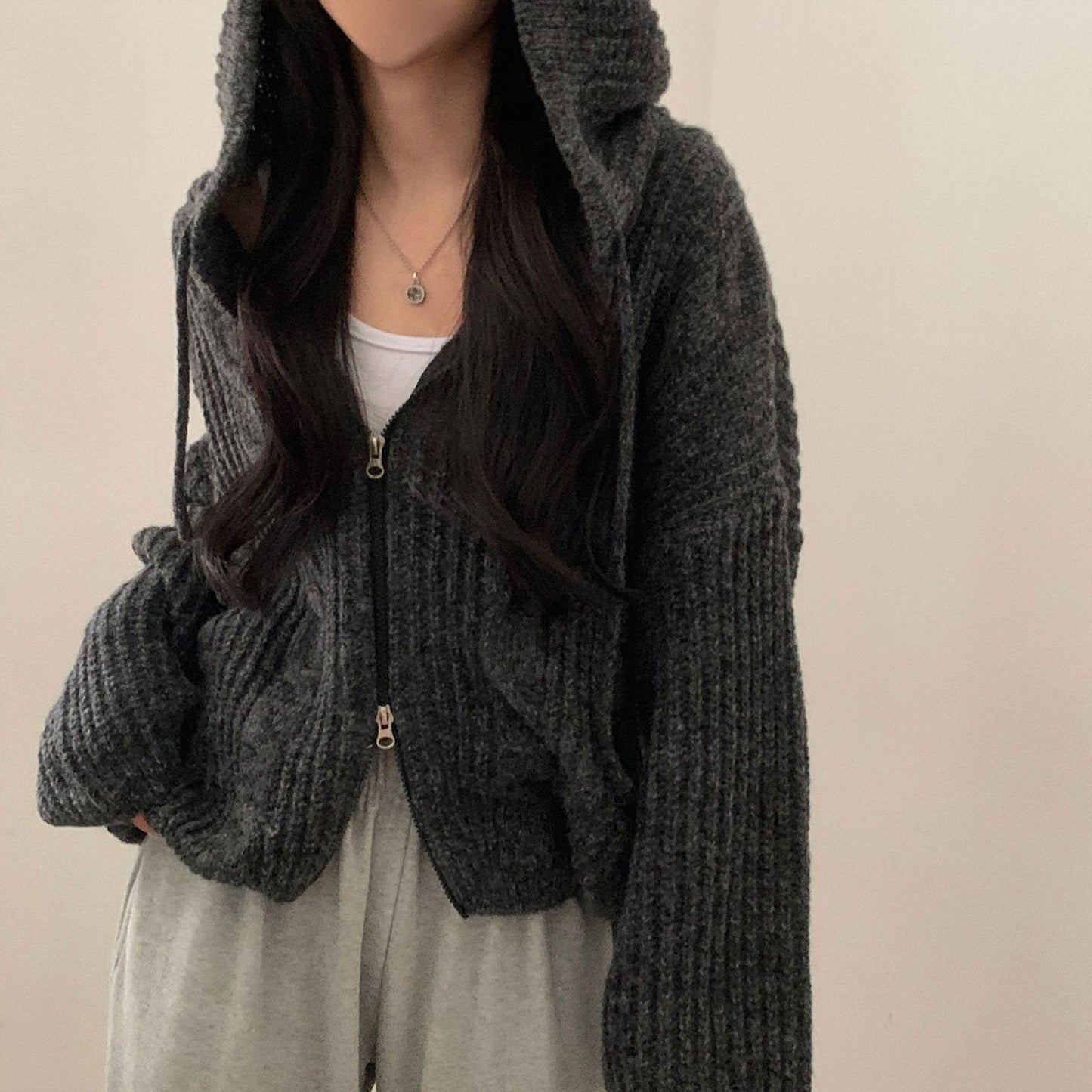 Women's Cardigan Hoodie Warm Comfortable