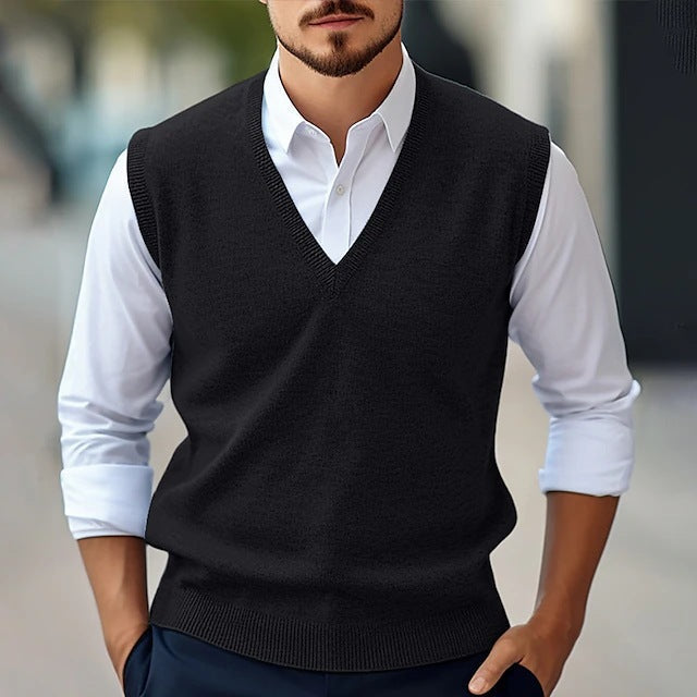 Elegant Dress Classic V-Neck Lightweight Comfortable