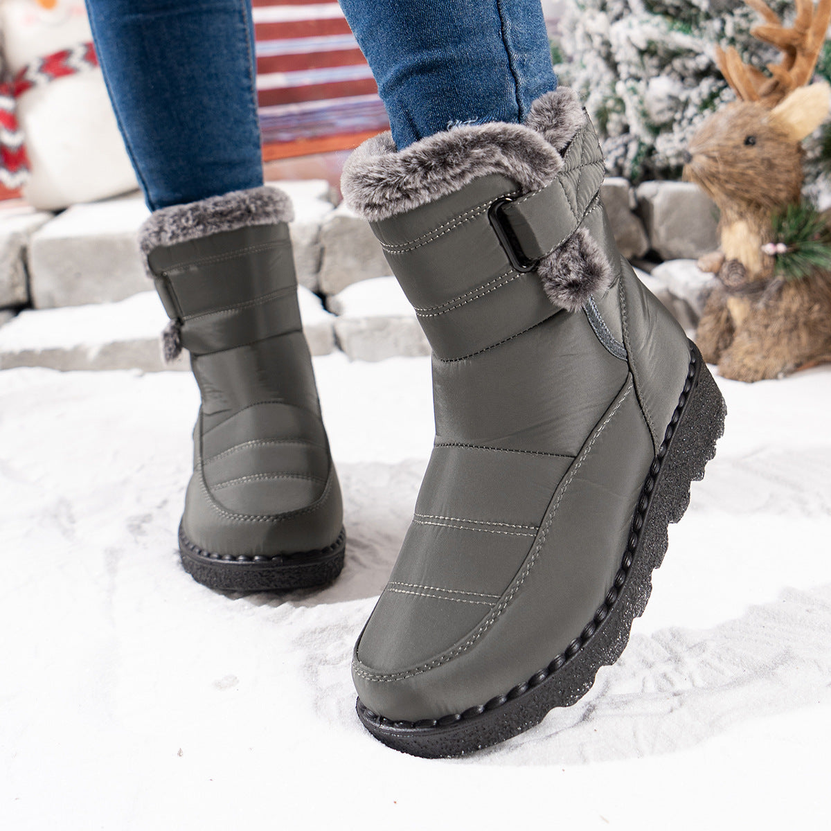 Women's Winter Boots Warm Fleece Non-slip