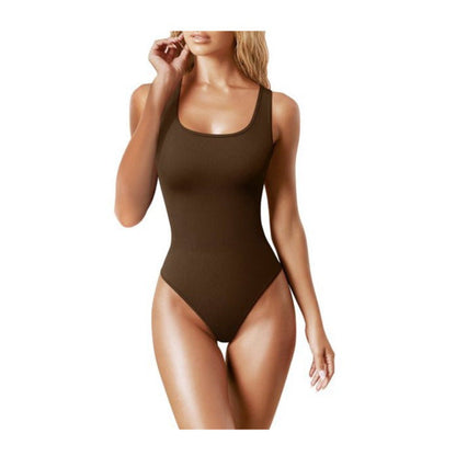 Women's One-Piece Ribbed Elegant Short Dress