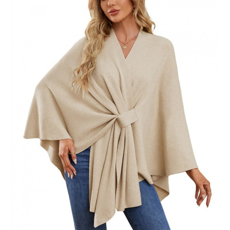 Women's Wrap Coat Modern Chic Elegant Design