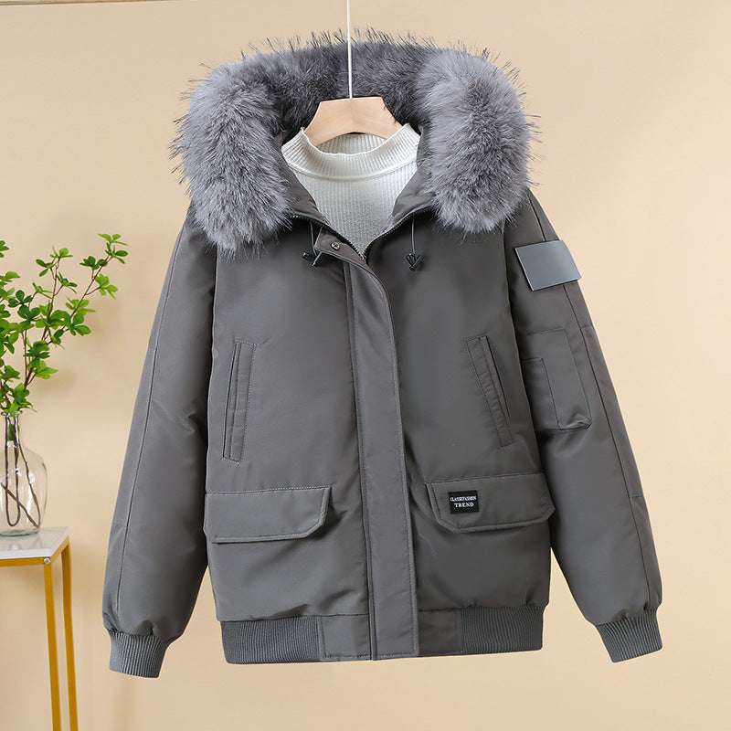 Damen Winterjacke Warm Stylish Kapuze - IdealeKleiden
