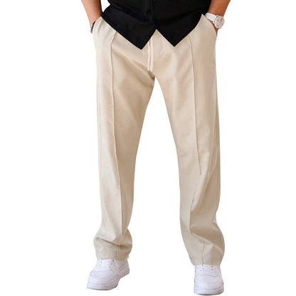 Men's Leisure Trousers Elegant Comfortable With Pockets
