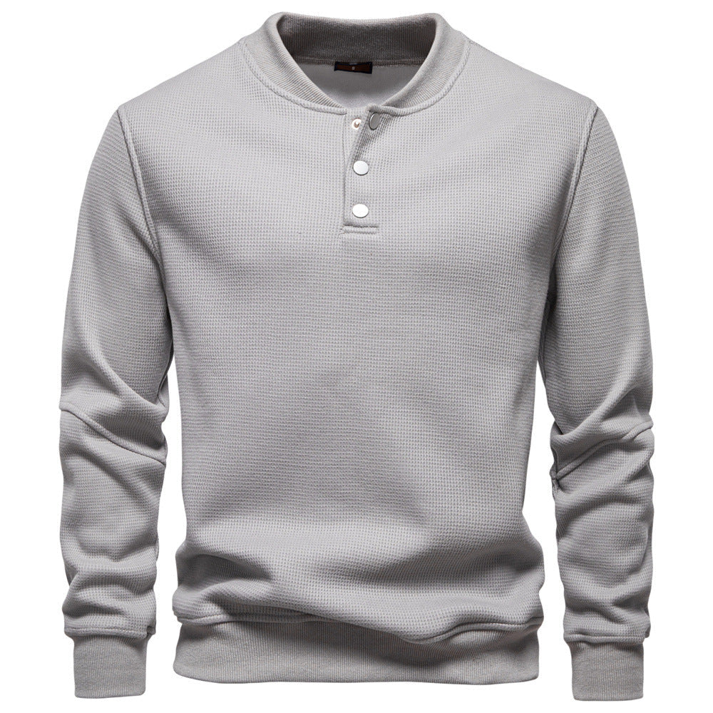 Men's Long Sleeve Structured Modern Sweater