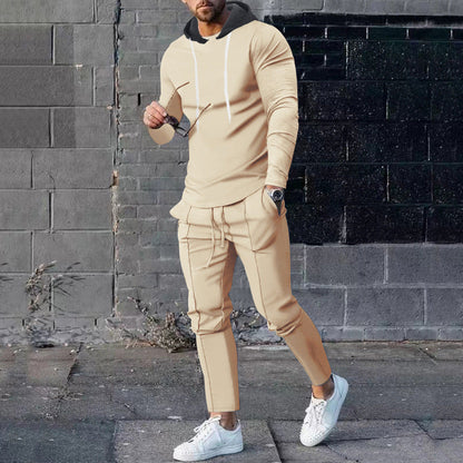 Men's Sport Set Hoodie Joggers Trendy