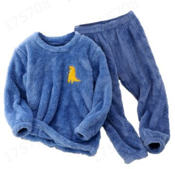Women's Plush Robe Set with Cute Animal Designs