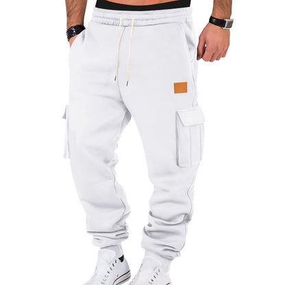 Men's Cargo Pants Comfortable Elastic With Side Pockets