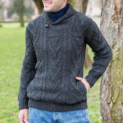 Men's Sweaters Classic Textured Modern